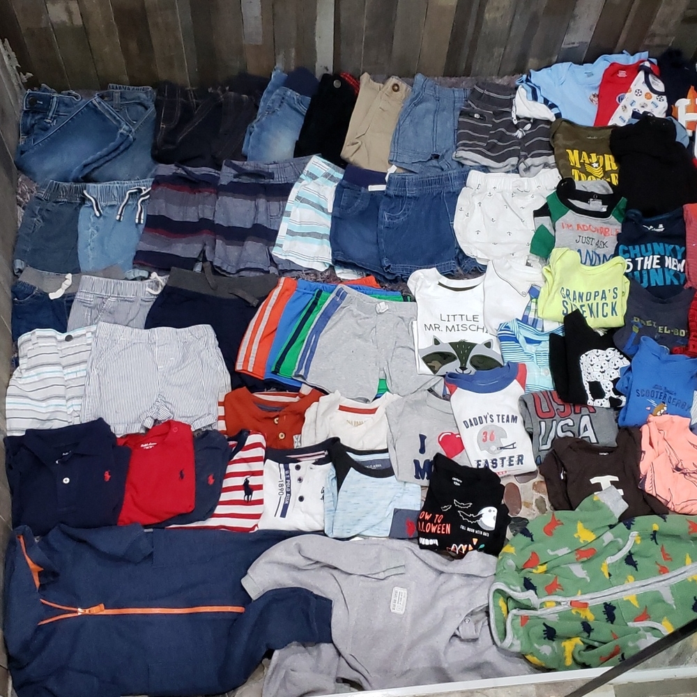 6-9 and 12 months clothes bundle for boy